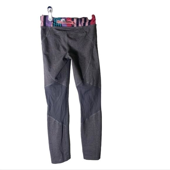 Ivivva Lululemon Size 6 Girls Grey Leggings - Picture 4 of 4